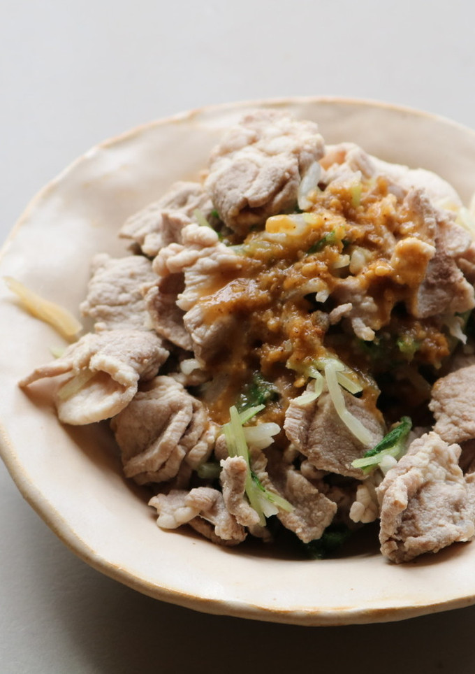 豚肉のごまだれ-レシピのメイン写真