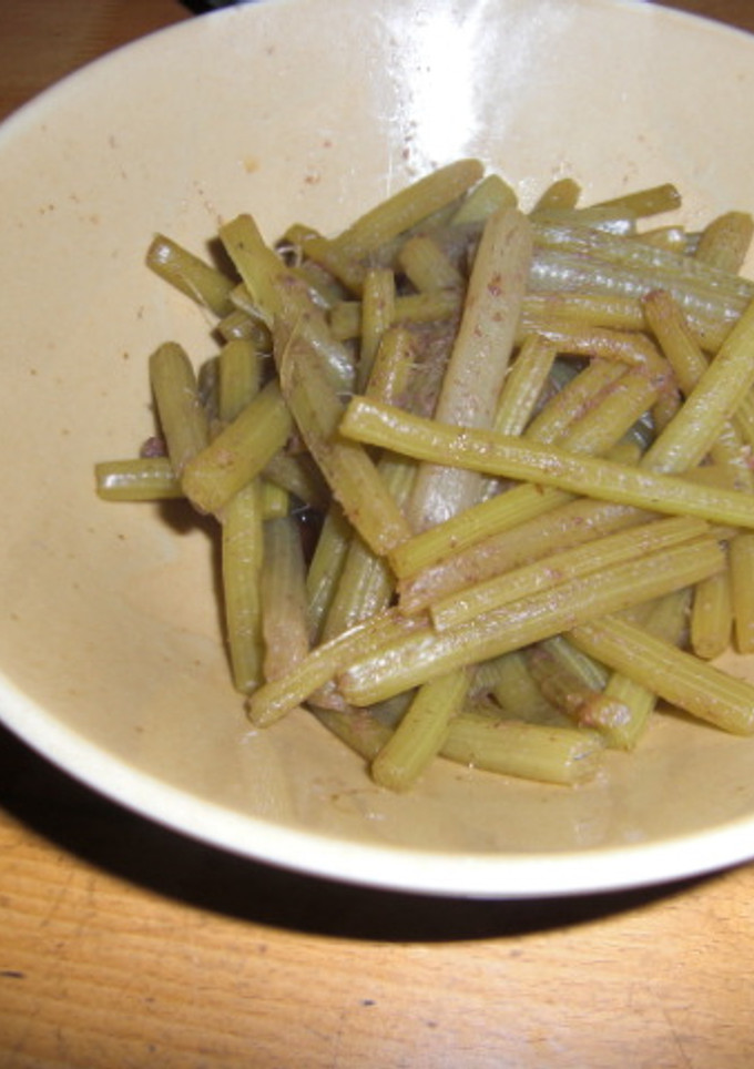 フキのしゃきしゃき土佐煮♪-レシピのメイン写真