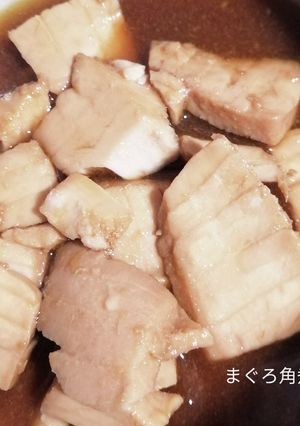 まぐろ角煮-レシピのメイン写真