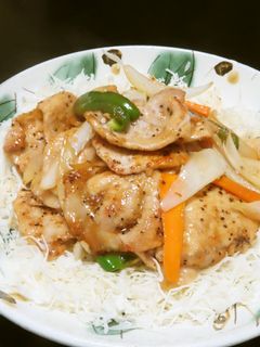 昭和の定食屋さんの懐かしい豚肉生姜焼き-レシピのメイン写真