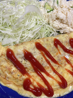 母の味♪とろっと簡単ミートオムレツ-レシピのメイン写真