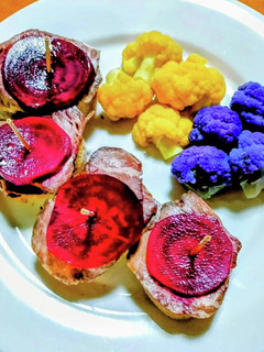 ビーツとローストビーフのピンチョス-レシピのメイン写真