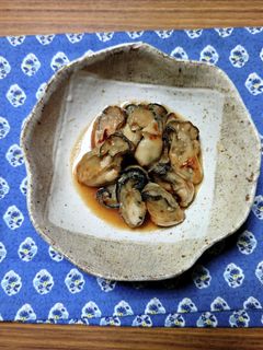 ヨウサマの減塩心臓疾患向きの牡蠣の煮物-レシピのメイン写真