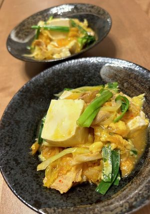 豚肉キムチ豆腐-レシピのメイン写真