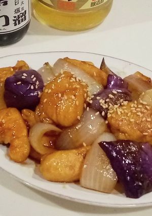 【コツあり！】簡単ヘルシー鶏むね甘酢炒め-レシピのメイン写真