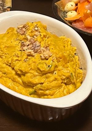 マヨネーズ不使用!濃厚かぼちゃサラダ-レシピのメイン写真