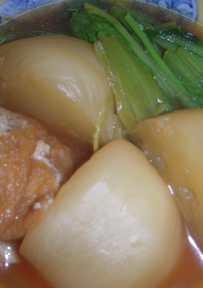 蕪と油揚げのさっと煮-レシピのメイン写真