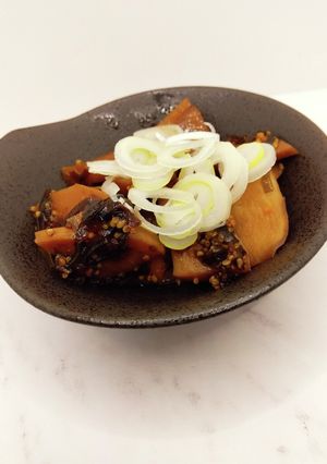 たけのことエリンギのごま昆布煮-レシピのメイン写真