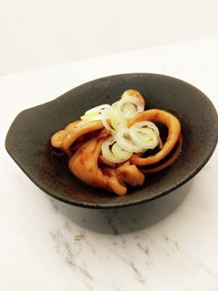 イカの肝醤油照り焼き-レシピのメイン写真