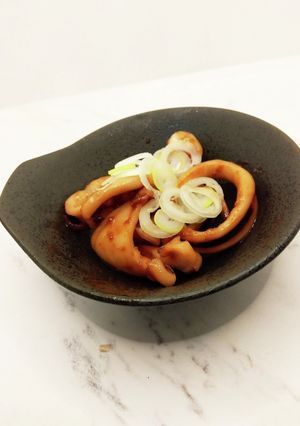 イカの肝醤油照り焼き-レシピのメイン写真