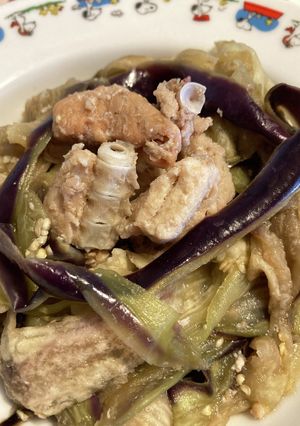 調味料なし!鮭缶と茄子煮-レシピのメイン写真