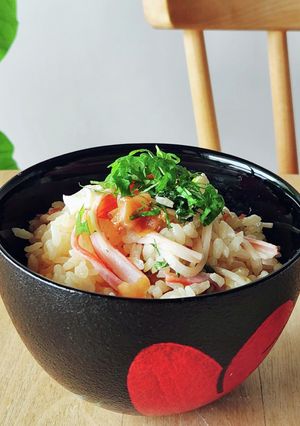 混ぜるだけ!クリチ梅ご飯☆お弁当-レシピのメイン写真