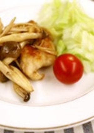チキンソテーきのこソース-レシピのメイン写真