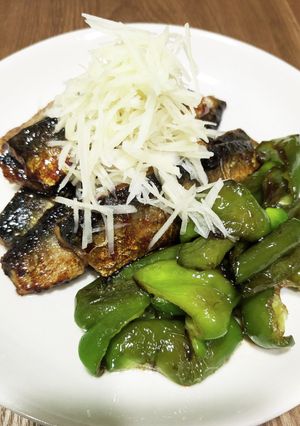 鰯の照り焼き　新生姜のせ-レシピのメイン写真