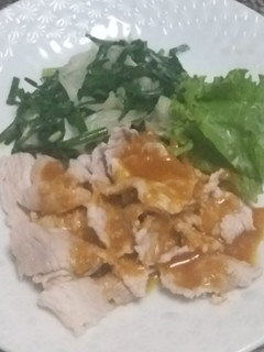 茹で豚肉の辛子酢味噌-レシピのメイン写真