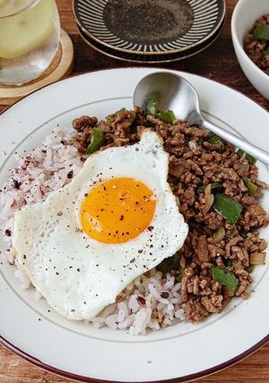 ☆簡単☆ご飯がすすむ！甘辛ピーマンそぼろ-レシピのメイン写真