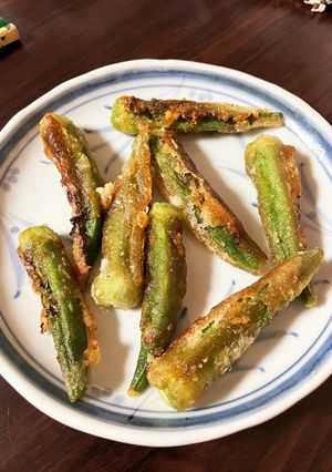 オクラの唐揚げ-レシピのメイン写真