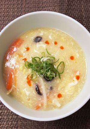 優しい酸味の酸辣湯-レシピのメイン写真