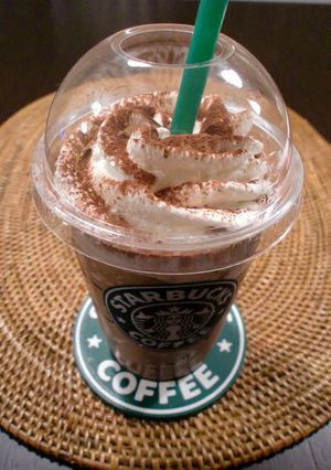 スタバ風☆ダークモカフラペチーノ-レシピのメイン写真