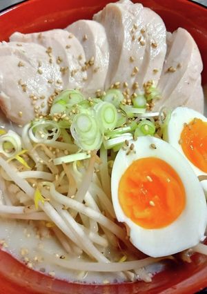 【高タンパク】白湯そうめん-レシピのメイン写真