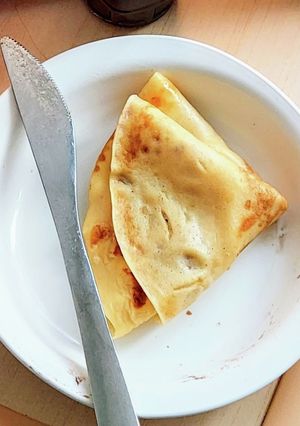 軽量スプーンで♪もちもちクレープ。-レシピのメイン写真