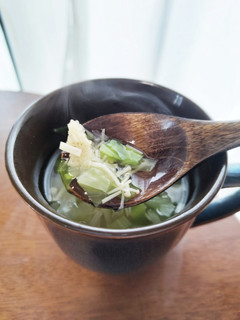 簡単!刻み野菜のコンソメスープ!-レシピのメイン写真