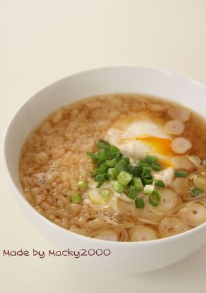 味噌汁かけ飯(サラサラ雑炊風)-レシピのメイン写真