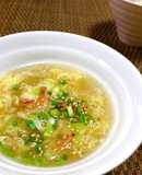 簡単本格ふわふわ卵の中華スープ