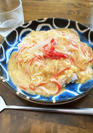 フライパンひとつで天津飯-レシピのメイン写真
