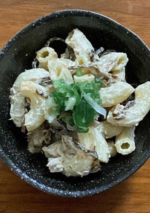 塩昆布とツナマヨのマカロニサラダ-レシピのメイン写真