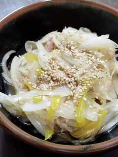 オニオンスライスとツナのおつまみサラダ-レシピのメイン写真