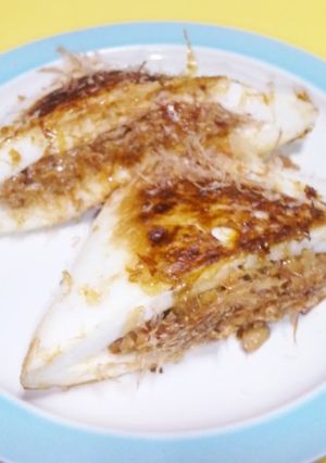 あつあつ★はんぺんのめんたい納豆サンド-レシピのメイン写真