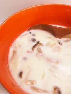 スープ生活 ほっこり豆乳のキノコスープ-レシピのメイン写真
