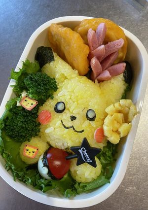 キャラ弁当（ピカチュウ）-レシピのメイン写真