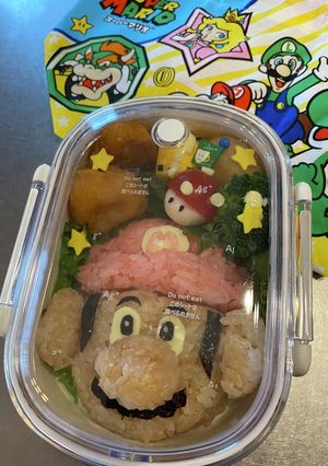 キャラ弁当（マリオ）-レシピのメイン写真
