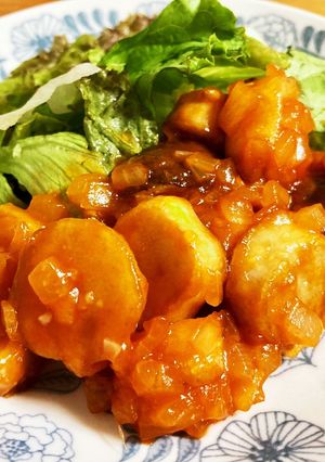 エリンギのチリソース-レシピのメイン写真