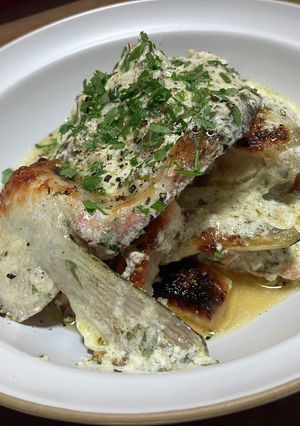 鮭アラのヨーグルトソース焼き-レシピのメイン写真
