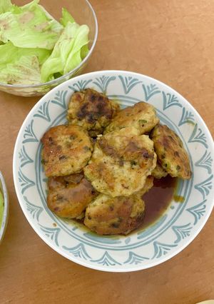 簡単♪照り焼き 鶏つくね-レシピのメイン写真