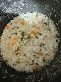 タラの炊き込みご飯 離乳食-レシピのメイン写真