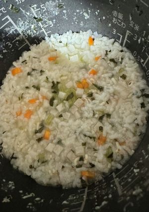 タラの炊き込みご飯　離乳食-レシピのメイン写真