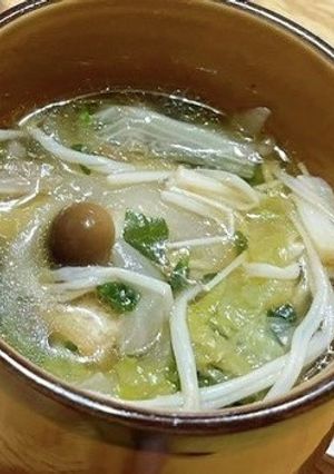 中華風野菜たっぷりスープ-レシピのメイン写真