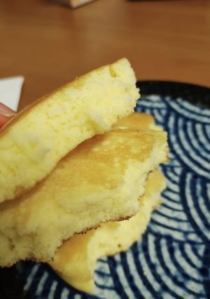 【アルファ化米粉】 米粉パンケーキ-レシピのメイン写真