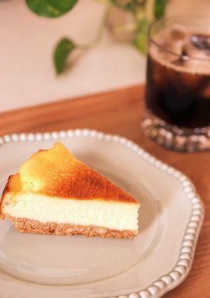 ベイクドチーズケーキ〜ミキサーで超簡単♡-レシピのメイン写真