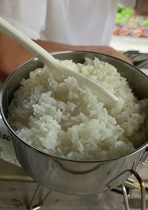 キャンプ飯 ご飯の炊き方-レシピのメイン写真