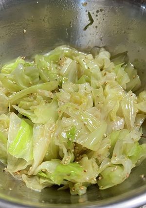キャベツのナムル-レシピのメイン写真