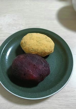 coopのパック赤飯de簡単おはぎ-レシピのメイン写真