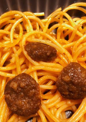 ミートボールパスタ-レシピのメイン写真