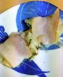 メンマ野菜炒めのベーコン巻き