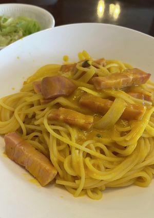 我が家のかぼちゃのクリームパスタ-レシピのメイン写真