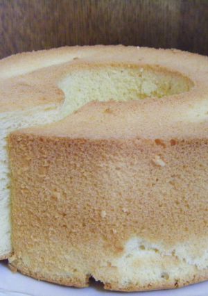 プレーンシフォンケーキ-レシピのメイン写真